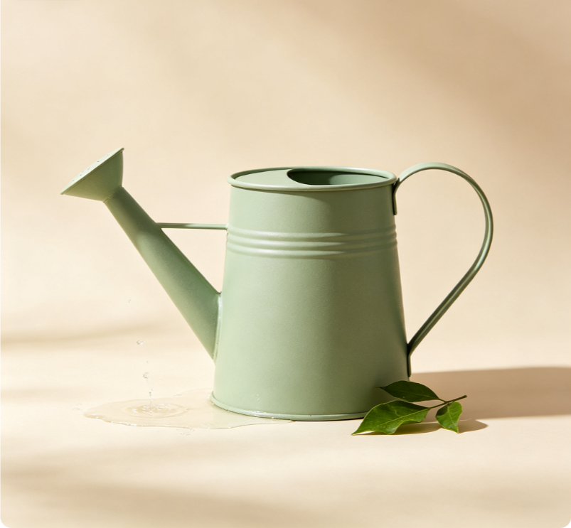 Habiora - Garden Watering Can Lightweight Plastic Water Can with Fine Sprinkler Head for Outdoor Indoor Plants
