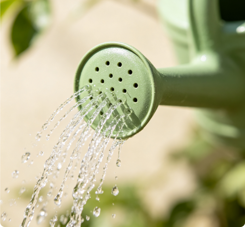 Habiora - Garden Watering Can Lightweight Plastic Water Can with Fine Sprinkler Head for Outdoor Indoor Plants